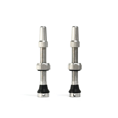 Titanium Tubeless Valve Stems (2pcs)