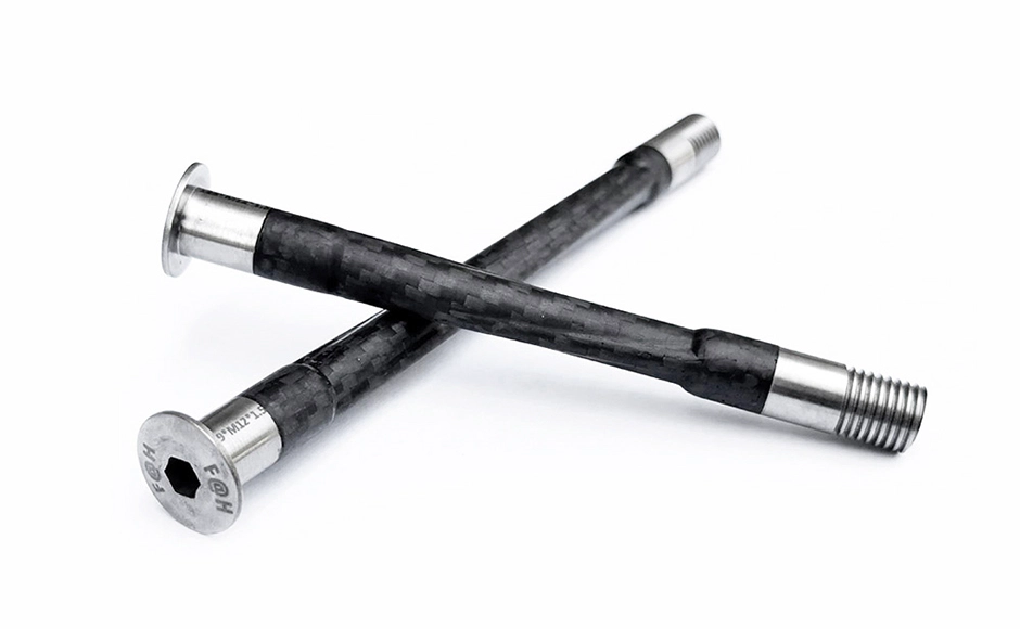 Carbon Fiber Thru Axle for Road Bicycle NEXTIE carbon fiber thru axle for road bike